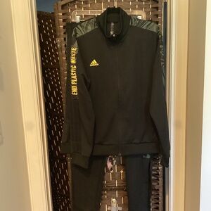 ADIDAS AEROREADY TRACK PANTS SET ( Size: Pant=L) (Jacket =XL) NWOT